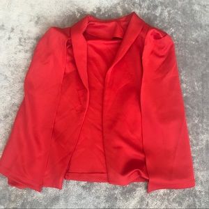 Red Cape Blazer